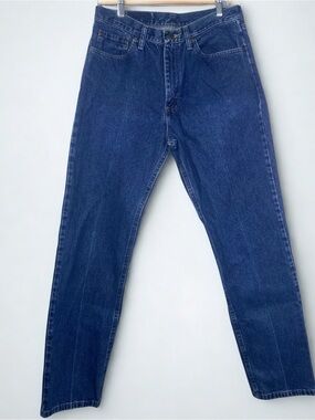 WRANGLER MENS 32/33 HEAVY DENIM STRAIGHT LEG COTTON